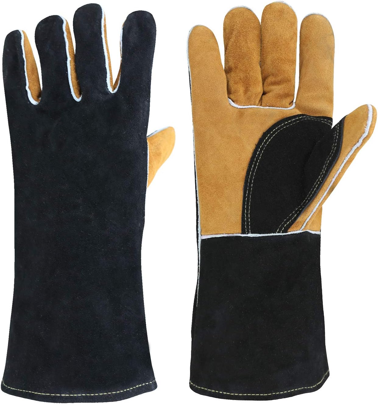 OLSON DEEPAK Welding Gloves Heat/Fire Resistant, Mitts for Oven/Grill
