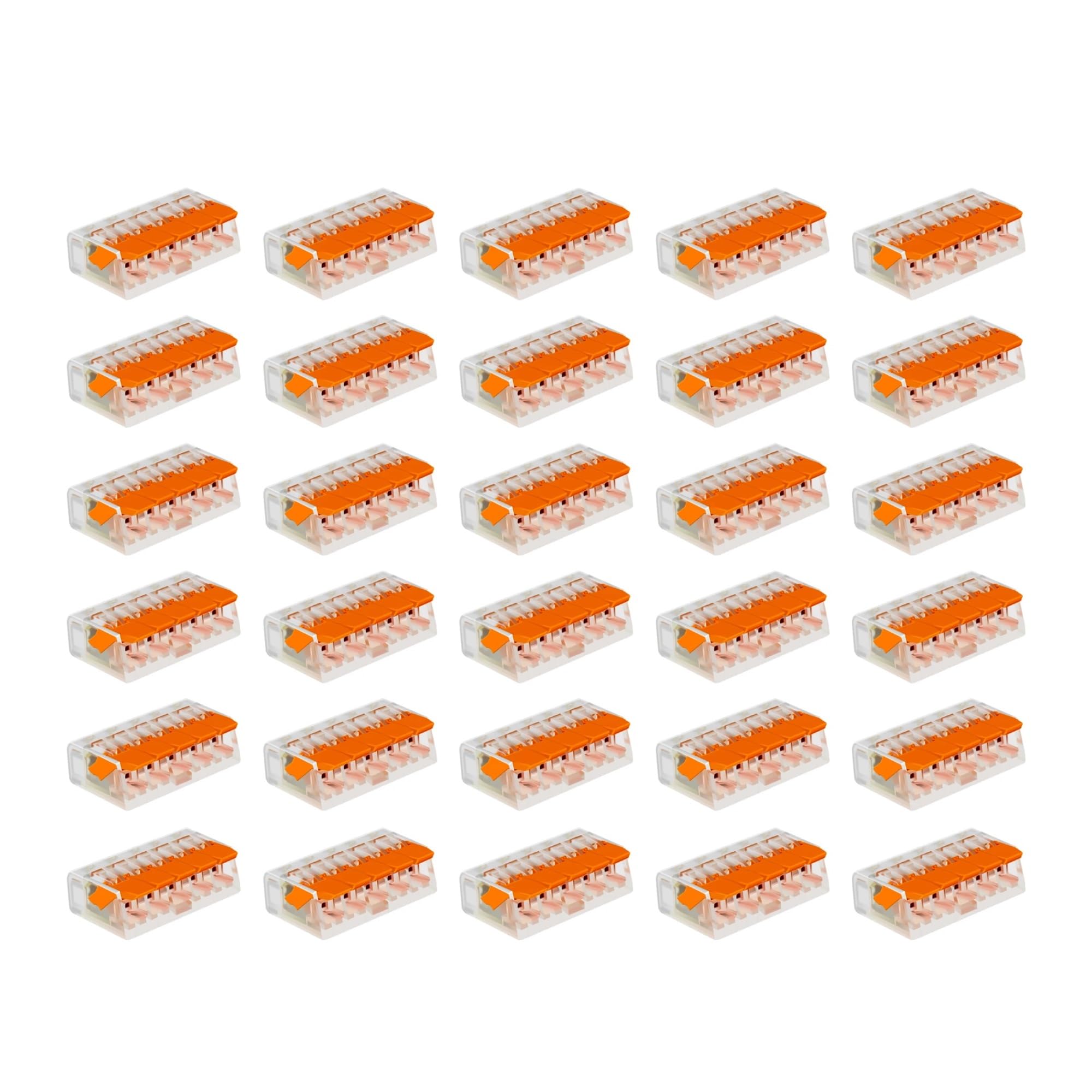 30 pezzi di connettori rapidi universali, terminali a innesto, for cavi apparecchiature elettriche(30PCS JT-415)