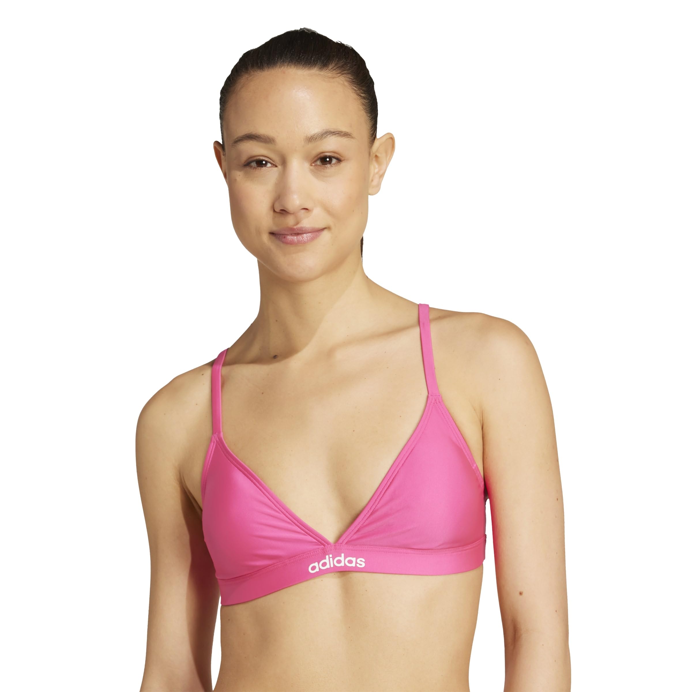adidas Women's Triangle Bikini Set mit 2-Wege-verstellbaren Trägern