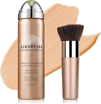Airbrush Foundation for Mature Skin Foundation Spray-07 Medium