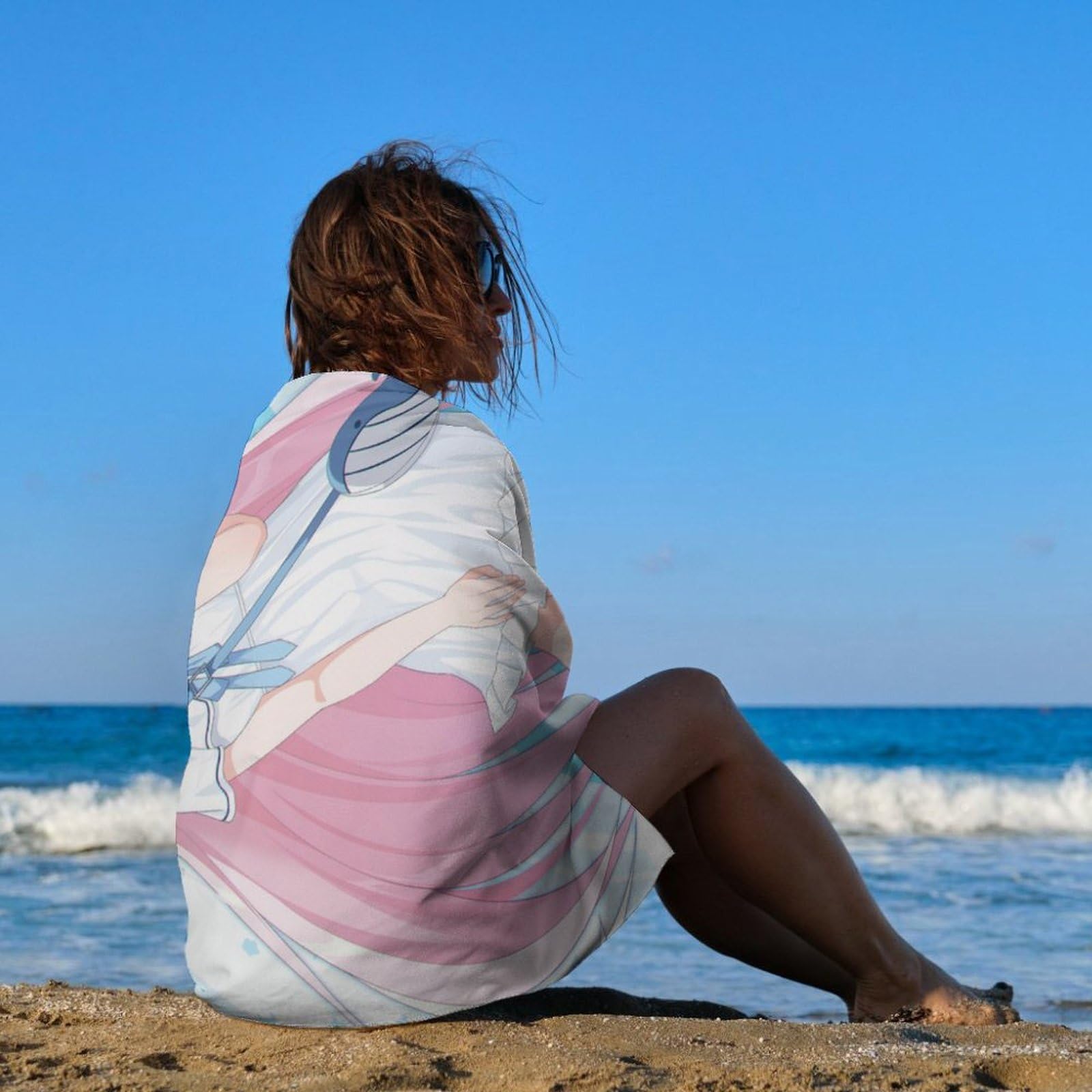 Amazon｜小鳥遊ホシノ ブルーアーカイブ バスタオル 大判 吸水