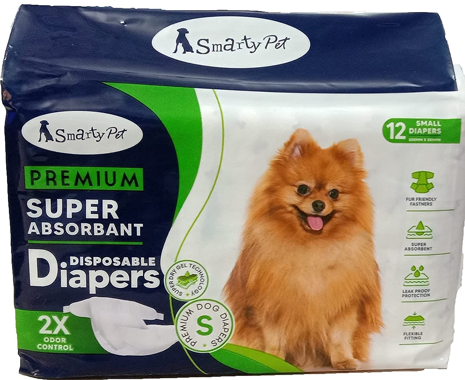 Pups&Pets Dogs Disposable Diapers for Puppy and Dog 12 pcs Pack (Small - 280mm X 380mm) (B0BJBPB36R) Amazon Price History, Amazon Price Tracker