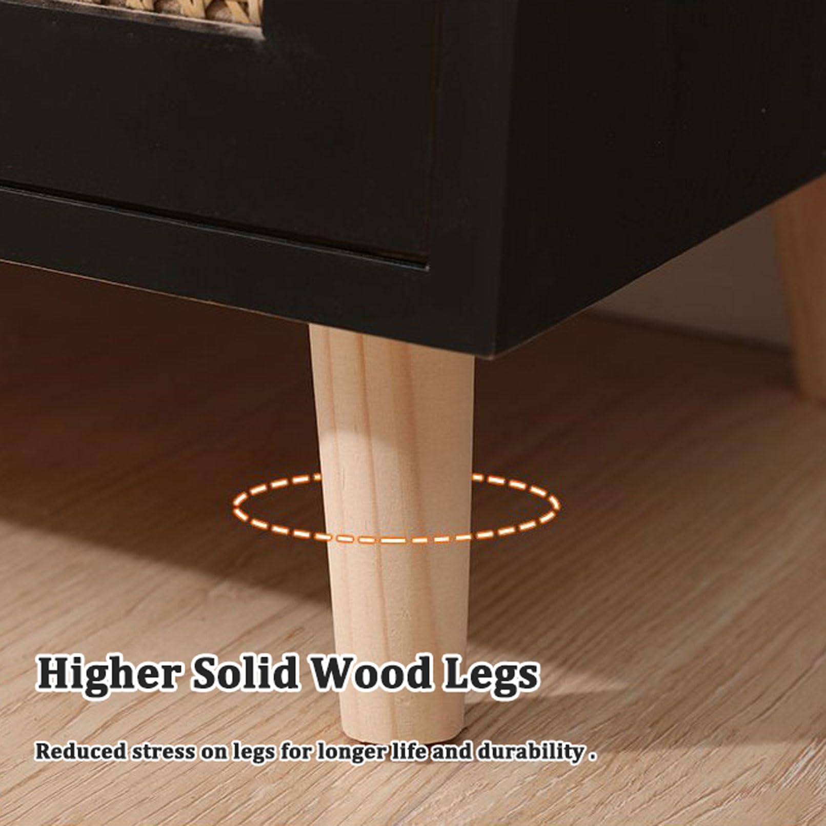 無垢材 2扉 収納キャビネット 無垢材 2扉 収納キャビネット