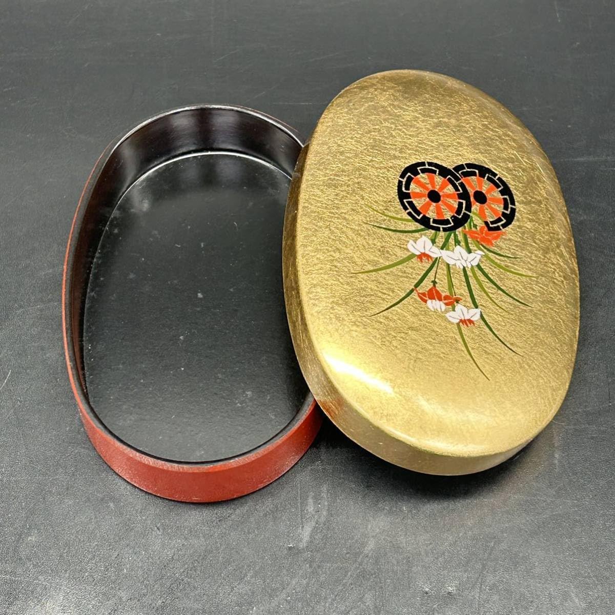 Amazon.co.jp: 金沢箔洋金箔金銀箔工芸小判爪楊枝入小物入れサイズ約