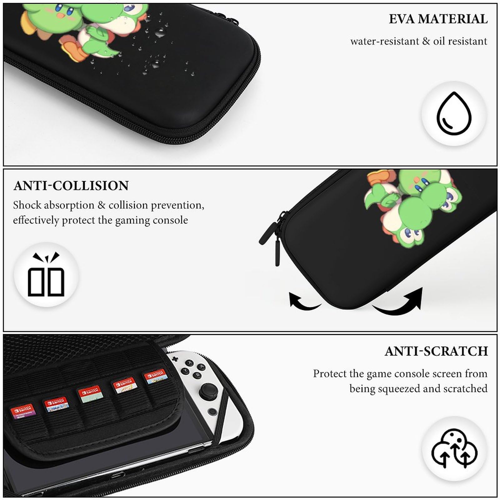Amazon.co.jp: ヨッシー Switch 有機el ケース Switch ケース ハード