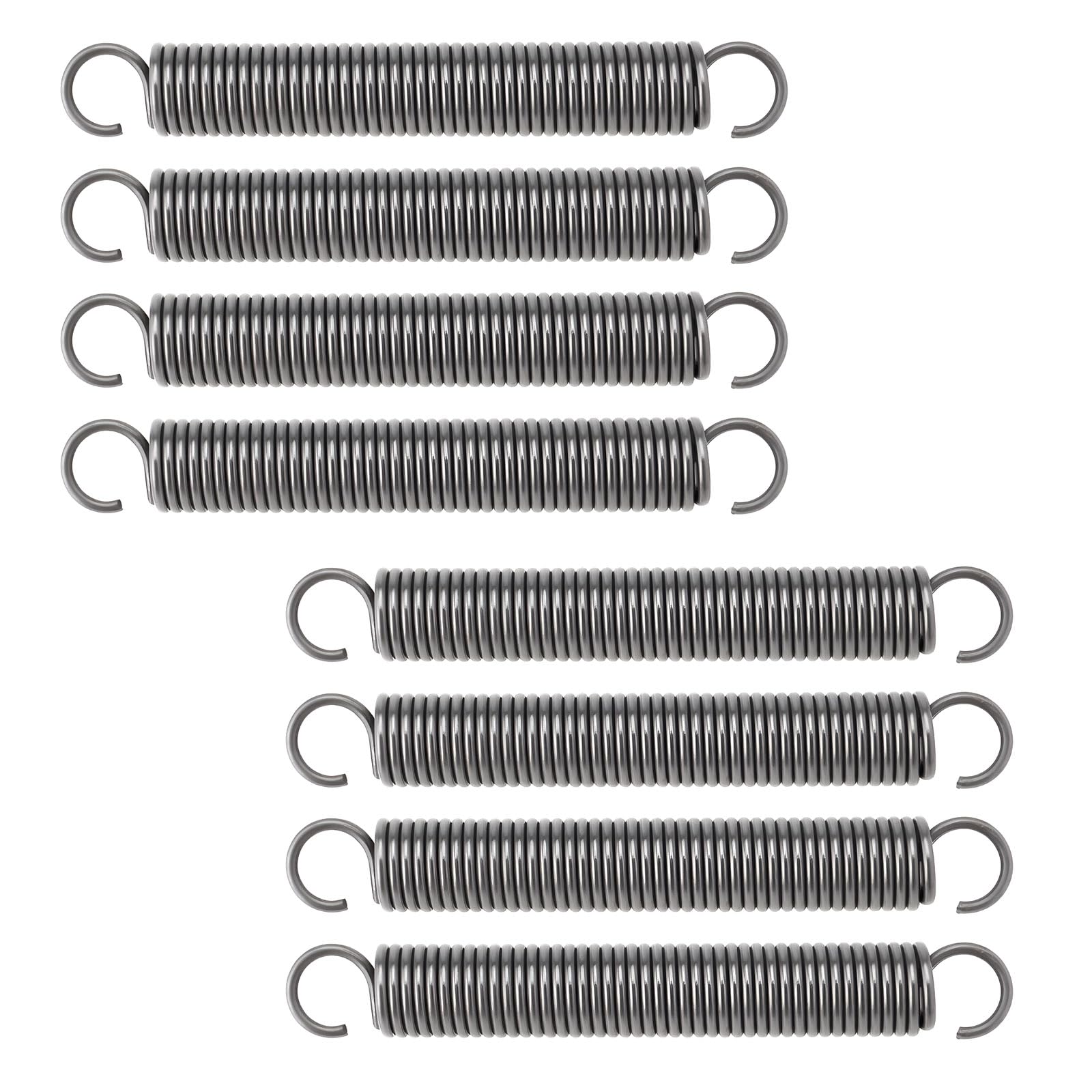 LT Easiyl 8Pcs Garbage Bin Foot Pedal Tension Spring 70x9x1.2mm Compatible with Wesco Kickmaster