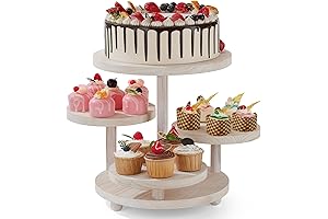 4 Tier Round Cupcake Tower Stand