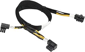 Cavo Modular E Cavo Di Alimentazione GPU Supermicro CBL-PWEX-0582, 8 Pin A Due 6 2 Pin, 30 Cm, Nuovo - Per Server/workstation Cavo 8 Pin A 6 2 Pin