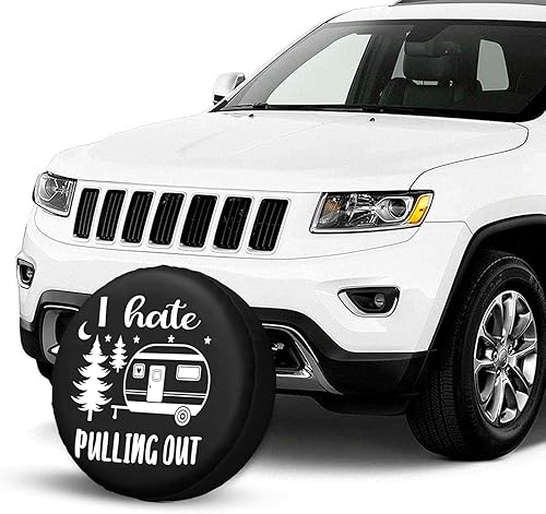 Miniatura 7 de I Hate Pull Out - Cubierta de neumático de repuesto impermeable, a prueba de polvo, universal, para ruedas de cámper, caravana, caravana, remolque,