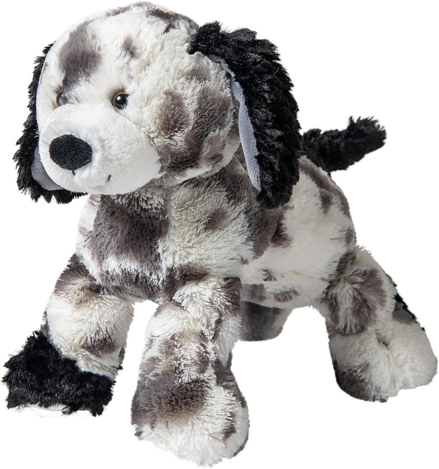 Mary Meyer Stuffed Animal FabFuzz Soft Toy, 13-Inches, Small Indigo Elephant