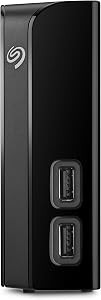 Seagate Backup Plus Hub 8 TB, External Hard Drive, 3.5', USB 3.0, Desktop, for PC and Mac, with 2 Months Free Adobe Creative Cloud Photography Plan
