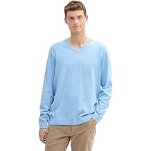TOM TAILOR Men's 1039811 Knitted V-Neck Jumper