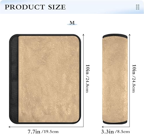 Miniatura 8 de Burly Wood - Funda para cinturón de seguridad para niños, funda suave para correa de asiento de automóvil, funda acolchada para cinturón de