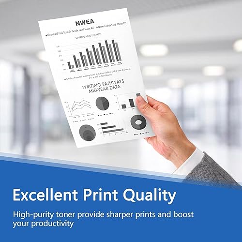 Miniatura 4 de Cartucho de tóner TN760, reemplazo para Brother TN-760, tóner negro de alto rendimiento para impresora MFC-L2710DW, MFC-L2750DW, HL-L2350DW,