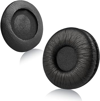 Replacement Ear Pads Ear Cushions for 70mm Sony Headphones, 2 Pack | Soft Ear Pads for Sony MDR-ZX100 ZX110 ZX110NC ZX110AP ZX300 ZX310 ZX330BT, WH-CH500 CH510 CH520, MDR-V150 V200 V250 Headsets