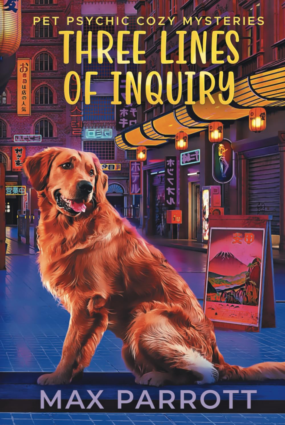 Three Lines of Inquiry: Psychic Sleuths and Talking Dogs (Pet Psychic Cozy Mysteries)