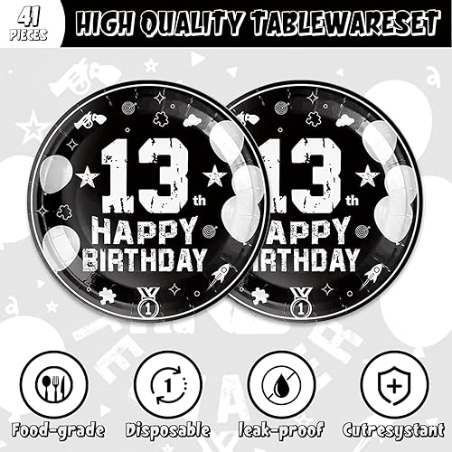 Vista 83 de 41 suministros de fiesta de béisbol, incluye 20 platos, 20 servilletas y 1 mantel, utilizado para decoración de fiesta de cumpleaños de béisbol