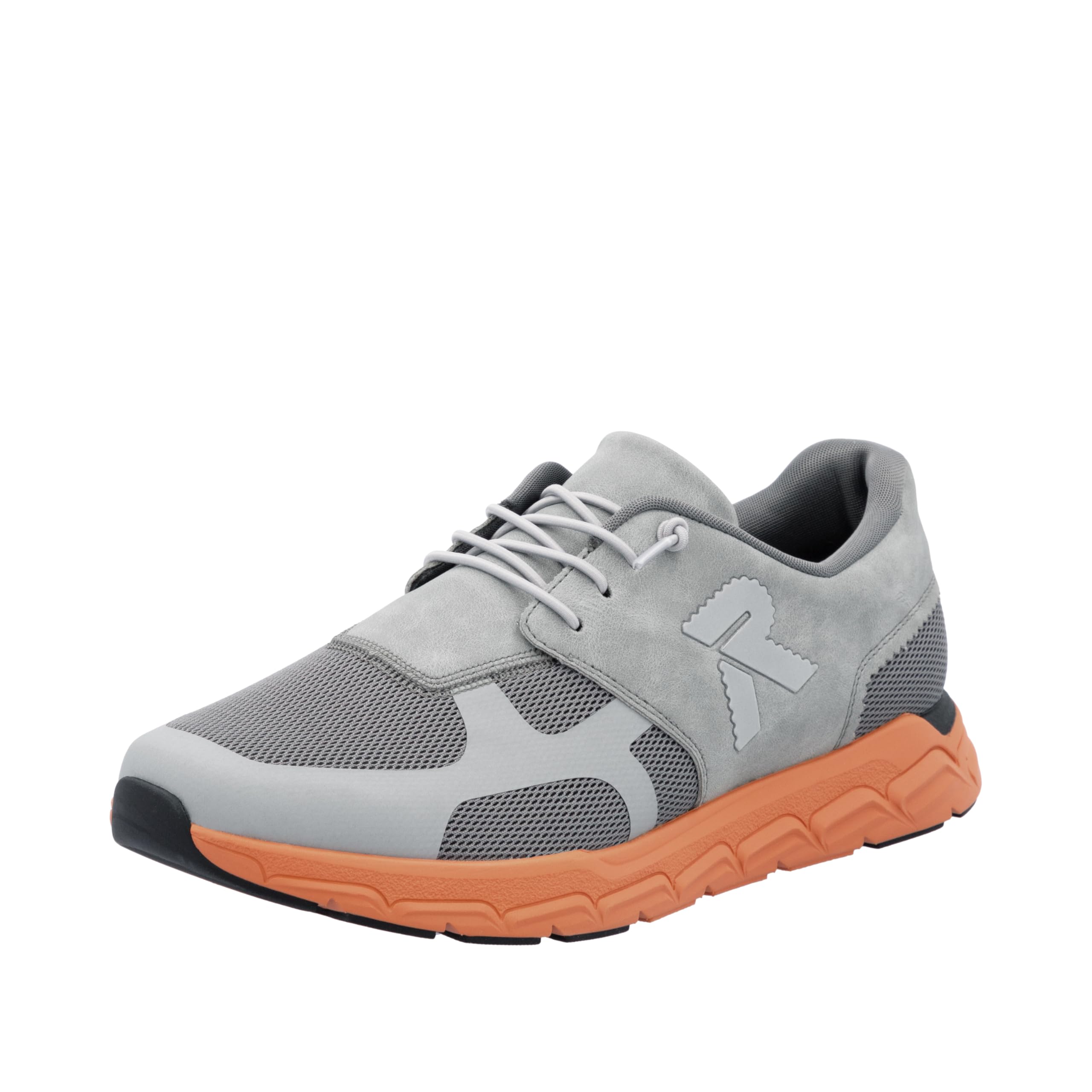 Rieker Men's 09100 Low Trainers, Gray, 7.5 UK