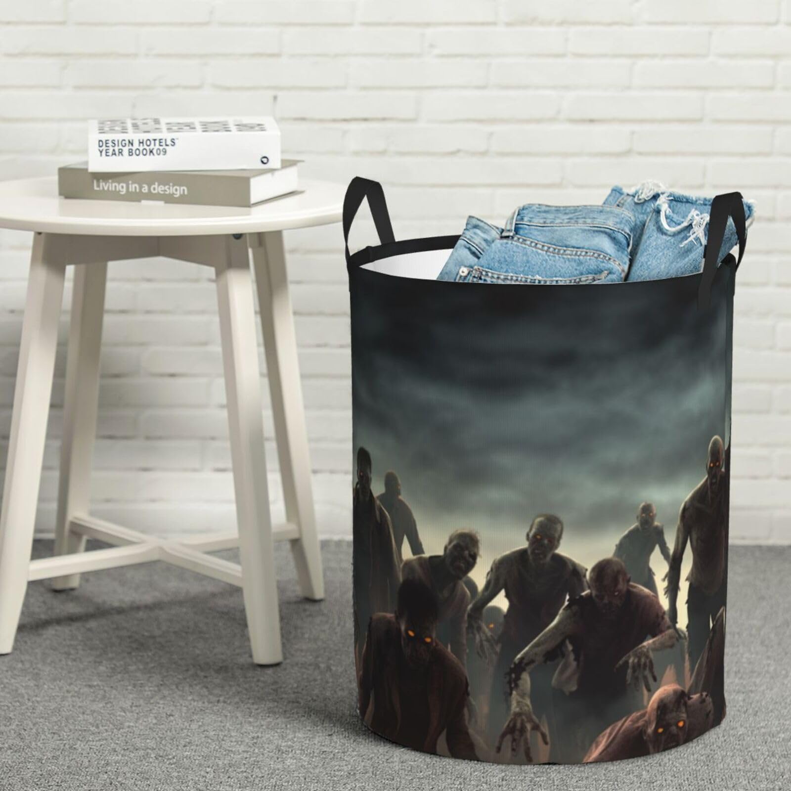 Panier à linge autonome M pliable imperméable avec poignées