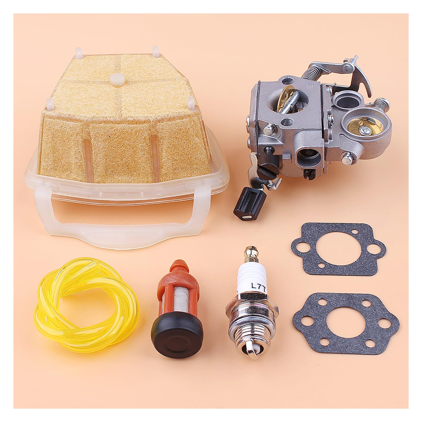 1 Juego de Kit ajuste carburador for motosierra Stihl MS311 MS391 MS362, filtro combustible aire, for Motosierra for piezas repuesto gasolina
