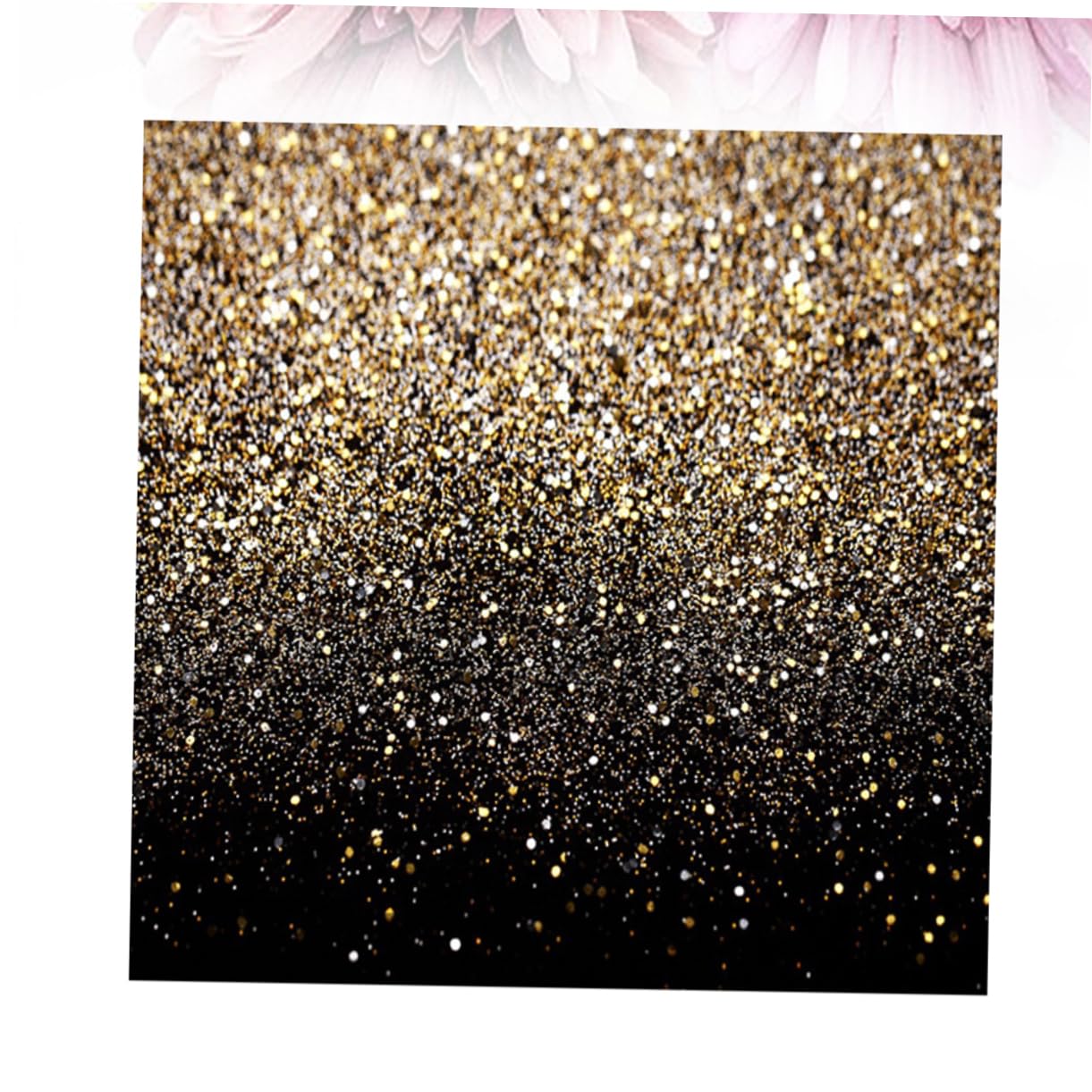 Sfondo Fotografico 200x200 Cm Stelle Nero in Poliestere | Tessuto per Shooting Indoor e Outdoor, Accessori Fotografici per Foto e Video, 1 Pezzo