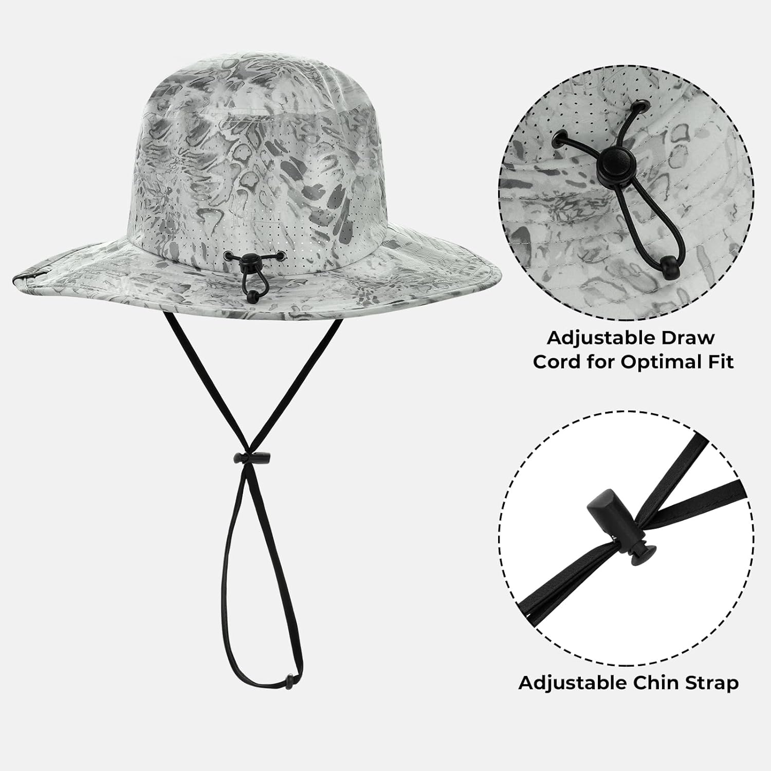 KastKing Sol Armis UPF 50 Boonie Hat - Sun Protection Hat, Fishing Hat, Beach & Hiking Hat, Paddling - Image 3