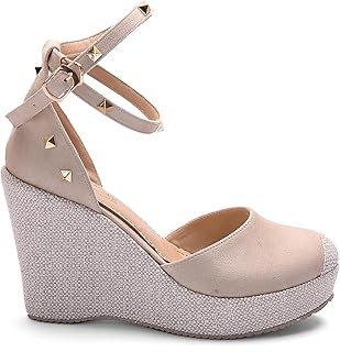 صندل بكعب ويدج طراز W-4 بتصميم رائع ومريح