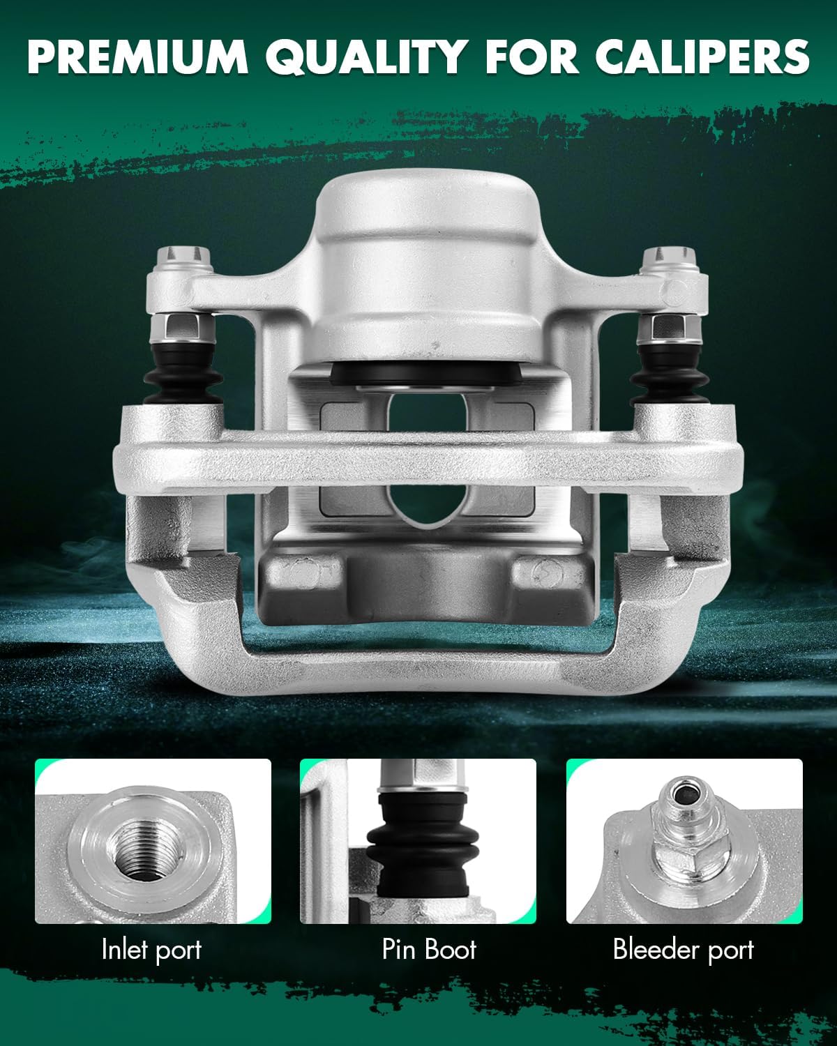 SCITOO Rear Brake Calipers With Bracket 19B3203A 19B3202A Compatible For Hyundai For Entourage 2007-2010,For Kia For Sedona 2007-2012 2014