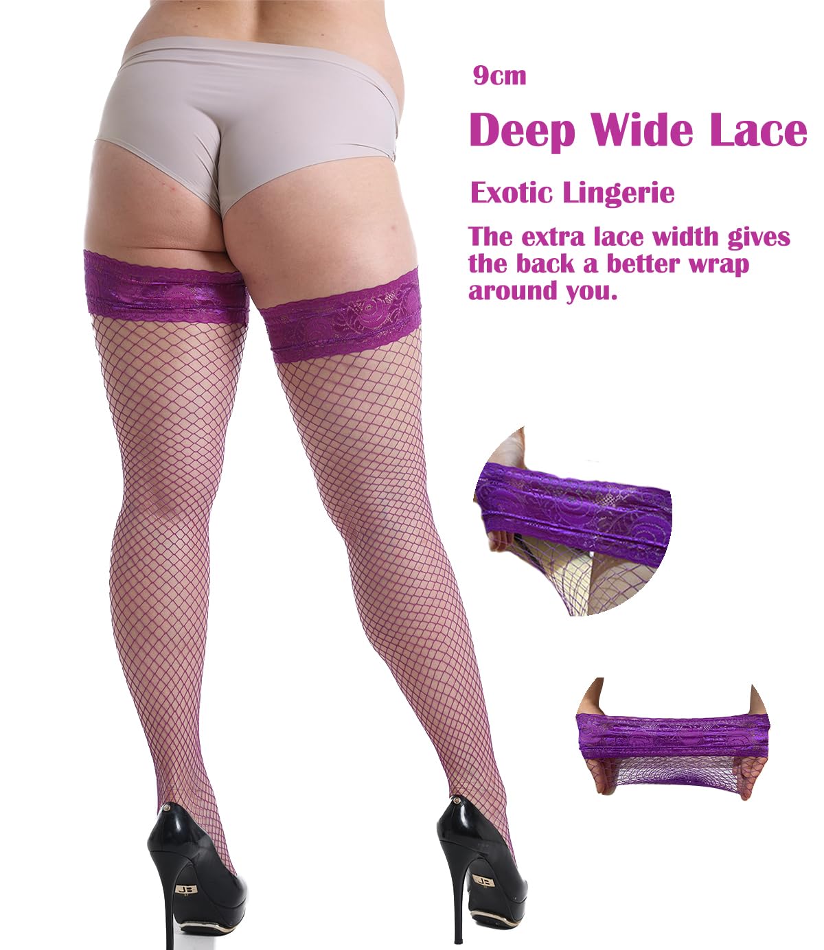 snapklik-plus-size-fishnets-thigh-high-stockings-silicone-lace