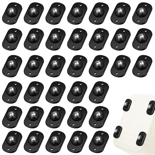 Mini ruedas giratorias autoadhesivas, rueda universal de rotación de 360, rodamiento de transferencia de bolas de rodillo, polea adhesiva para