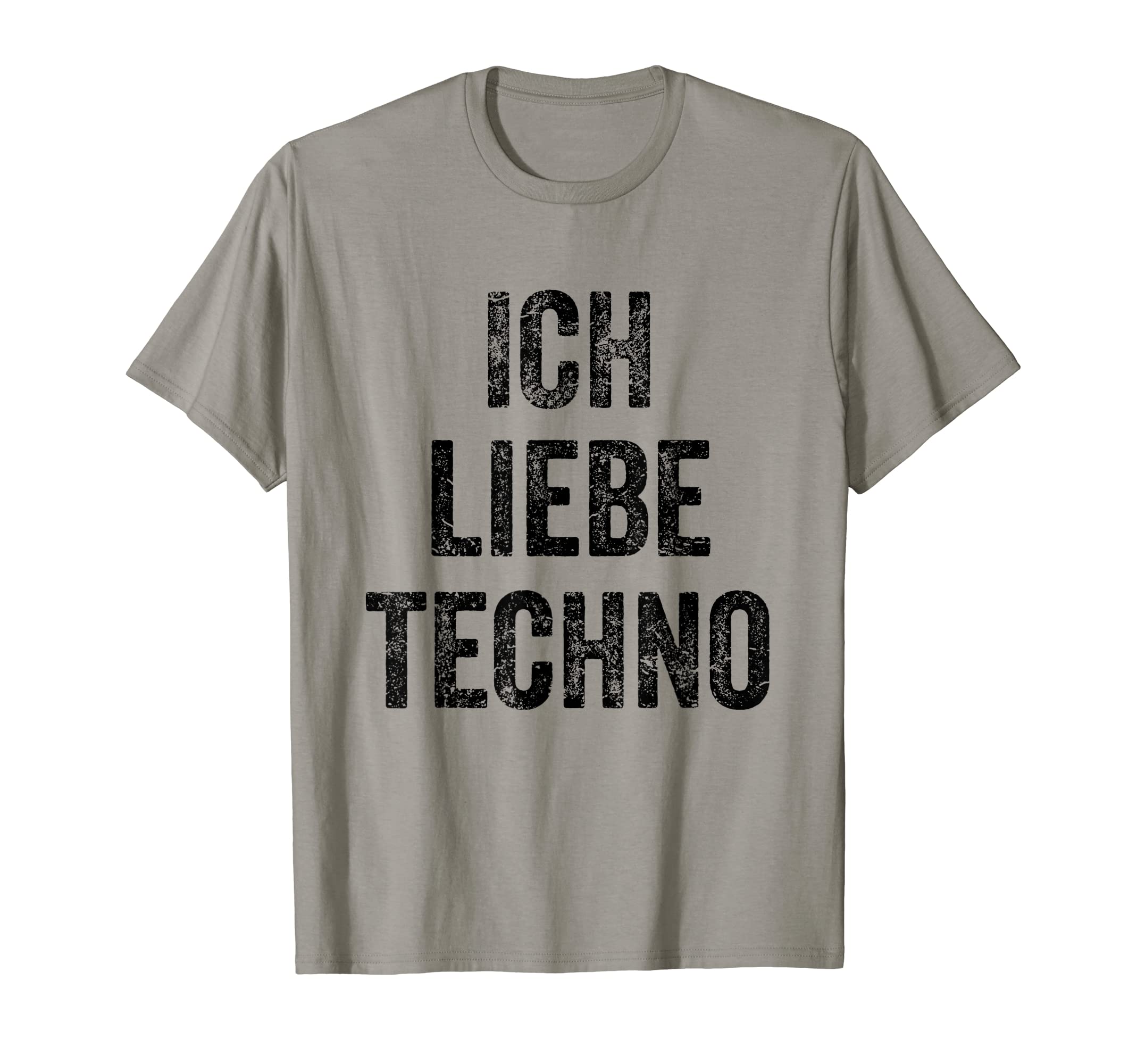 Ich Liebe Techno Clothing German Apparel I Love Techno T-ShirtOEKO-TEX STANDARD 100