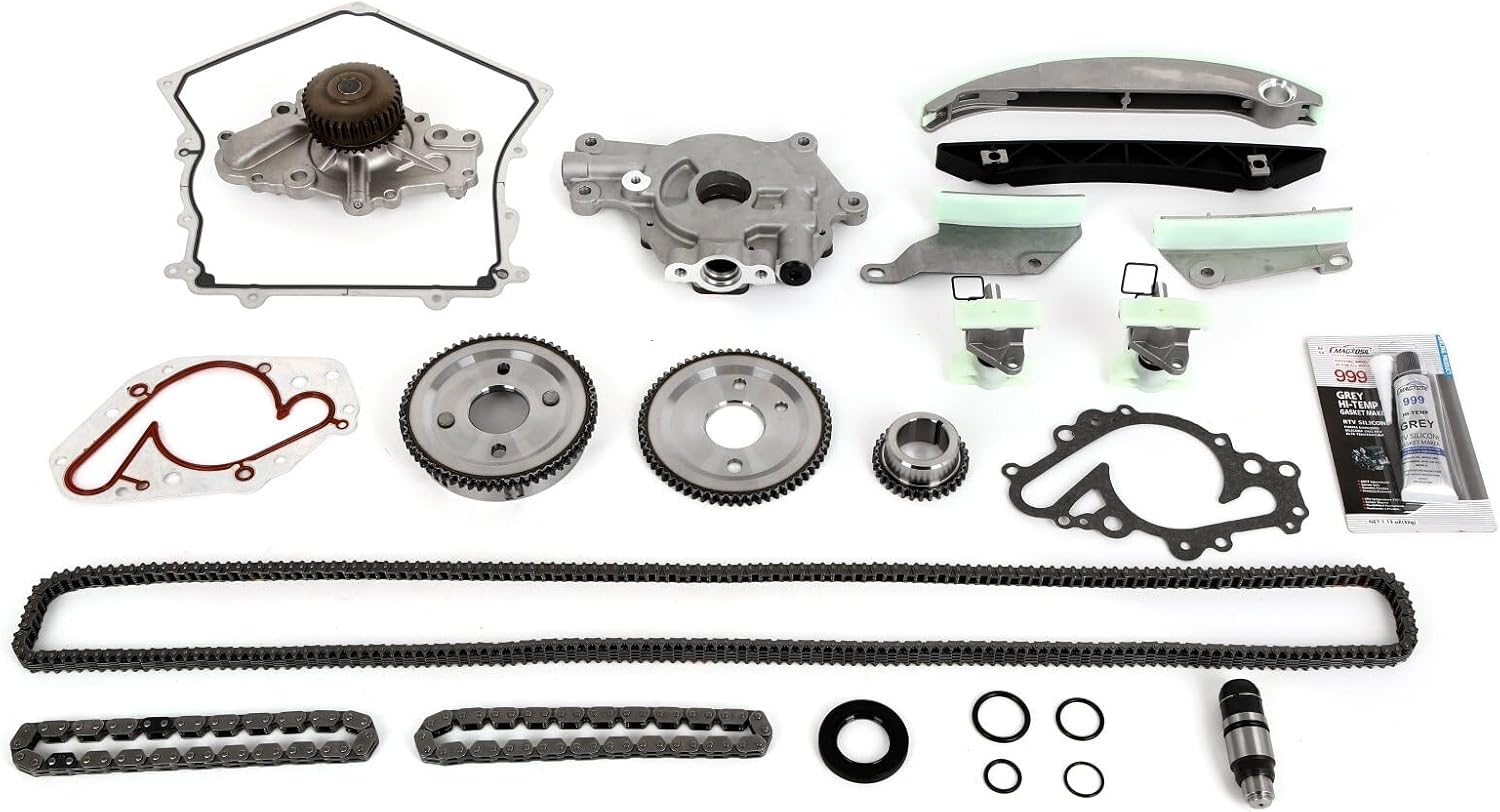 Timing Chain Kit Cover Gasket Water Pump O-Pump fit for chrysler 300 2008, for chrysler Sebring 2008, for Dodge Avenger 2008, for Dodge Charger 2008, for Dodge Magnum 2008