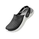 Alzado Men's Clogs, Casual Slip-On Shoes (D.GREY/L.GREY, UK Footwear Size System, Adult, Men, Numeric, Medium, 7) gallery image