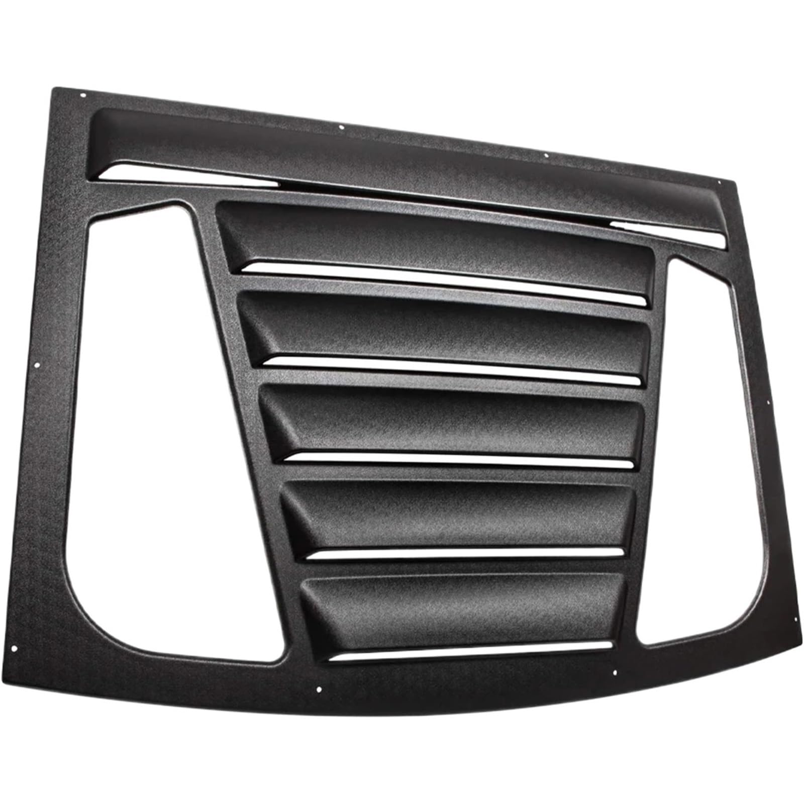 Rear Window Louver Compatible for Ford Mustang 2005-2014 V6 V8 Sun Shade Cover in GT Lambo Style Matte Black ABS
