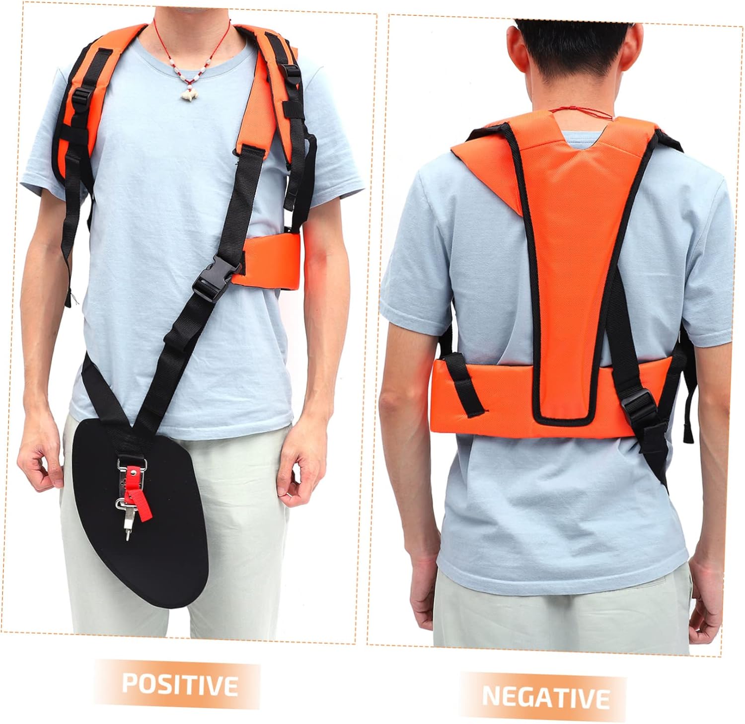 2pcs Padded Shoulder Strap for Trimmers and Lawn Mowers Comfortable Design for Easy Use for Gardening and Work