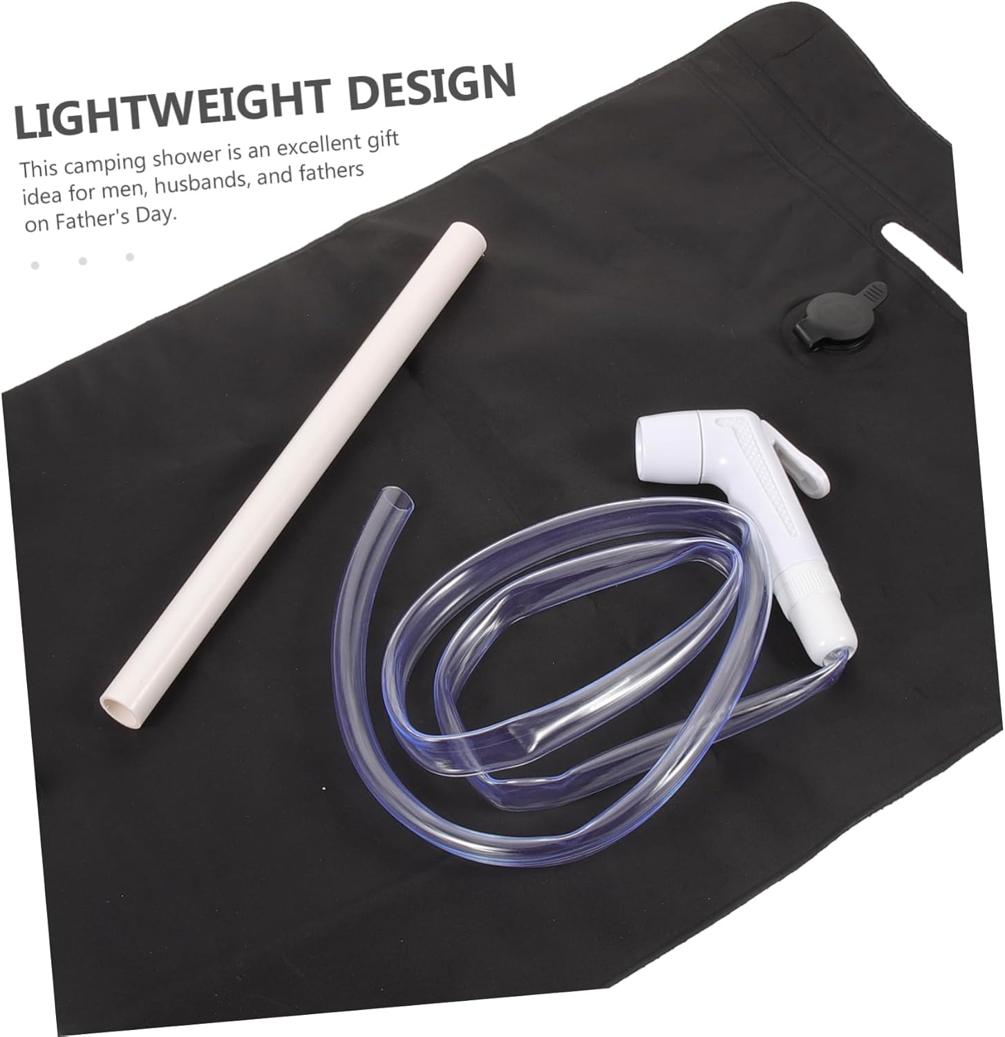 1set Portable Camping Shower Bag Convenient Outdoor Toiletry Accessory for Easy Use During Camping Hiking and Beach Trips Lightweight and Compact Design for Refreshing Showers