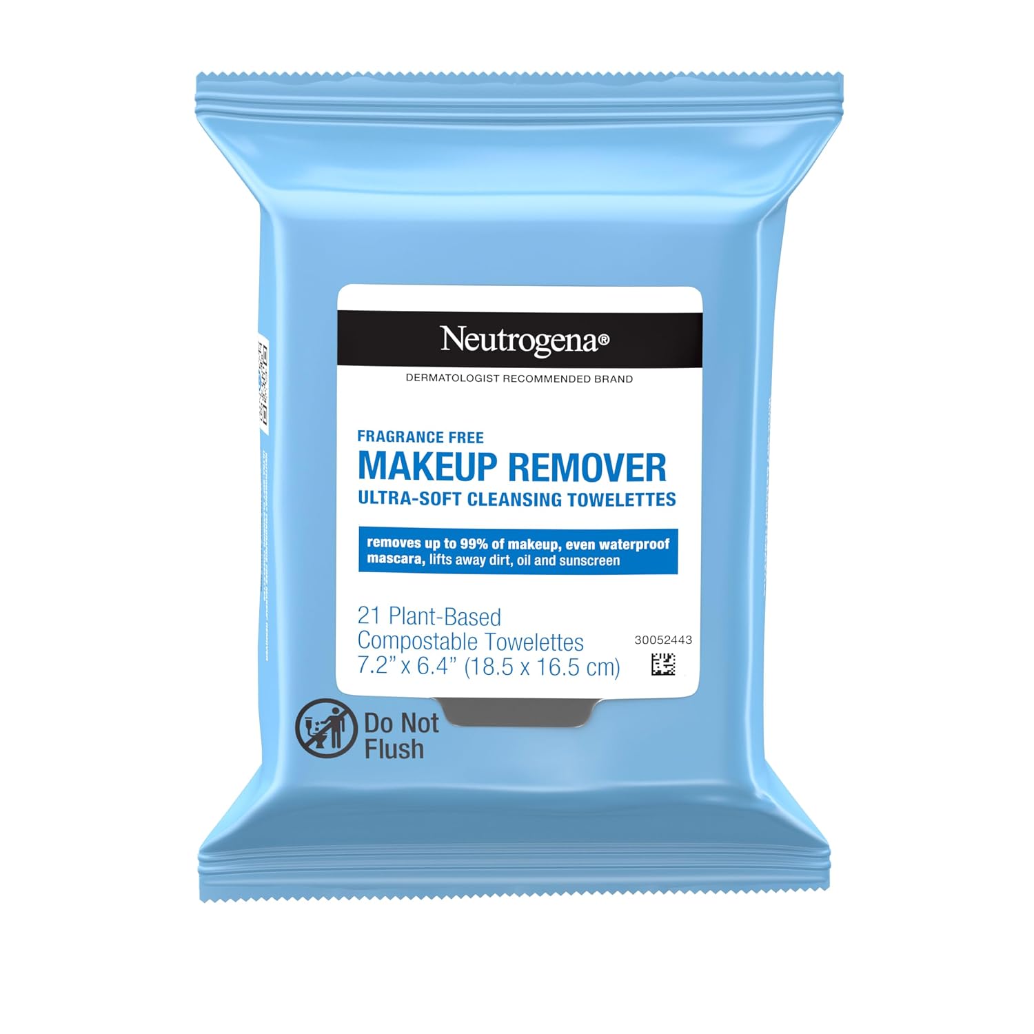 Neutrogena Fragrance-Free Makeup Remover Wipes, 21 ct