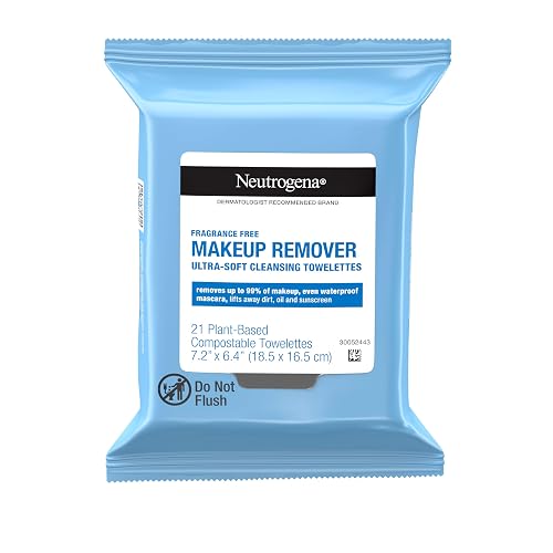 Neutrogena Fragrance-Free Makeup Remover Wipes, 21 ct