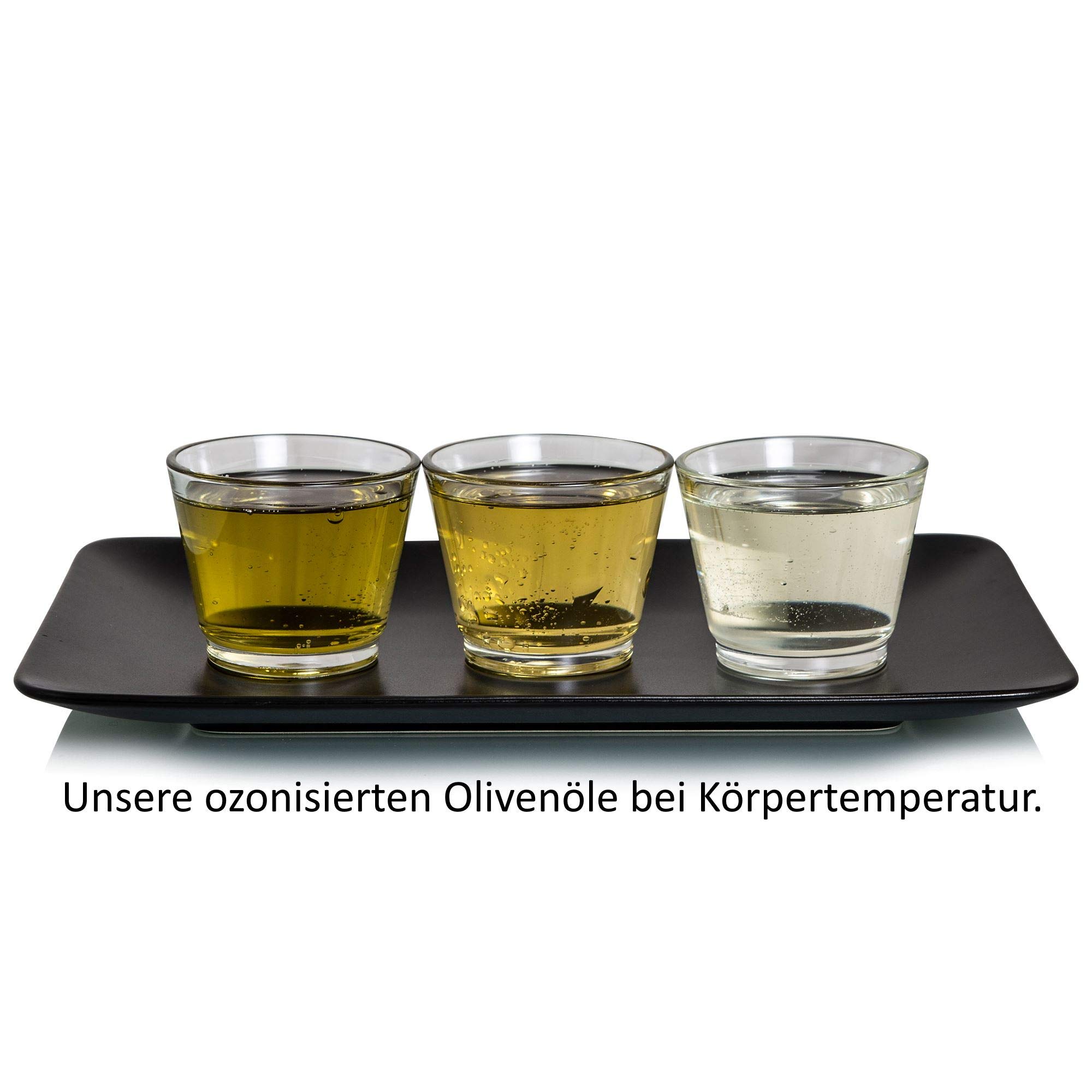 Phoenix der Lebenskraft Ozonisiertes Olivenöl (leicht, 500 ml Flasche) - Für die Haut - Ozon-Oliven-Öl - Massageöl