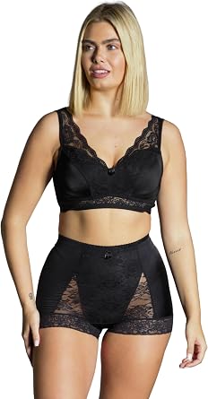 Rhonda Shear womens Pin Up Lace Control Panty