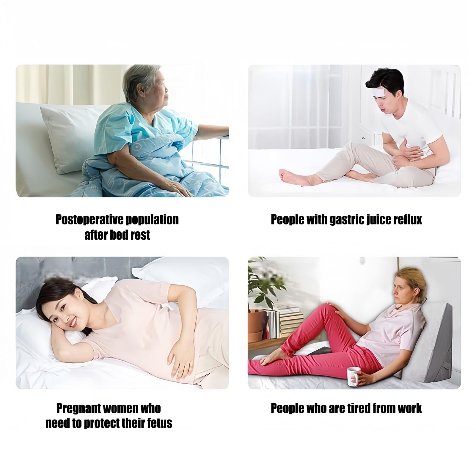 a per dormire, regolabile, triangolare, per casa, gravidanza, anziani, recupero