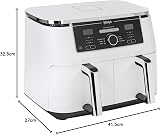 Ninja Foodi MAX Dual Zone Air Fryer, 2 Tiroirs, 9,5L, 6-en-1, Sans Huile - 14