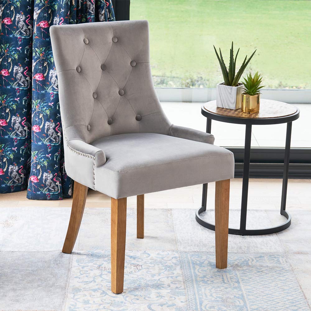 Grey Scoop Back Dining Chair Ascot Dining Chair Antique Brown