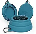 OHMO Spill Proof Collapsible Dog Water Bowl 24oz for Cars - product image