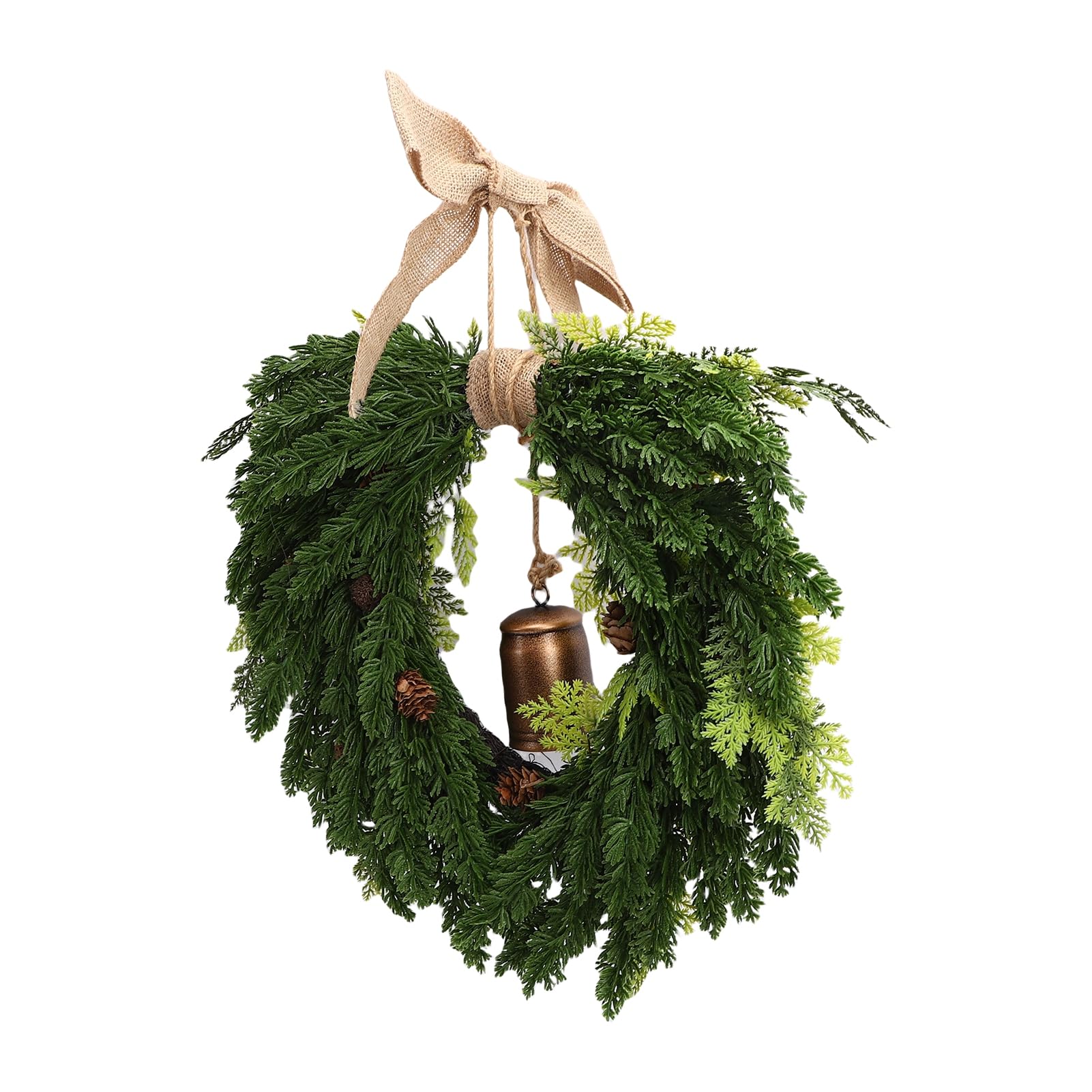 Ghirlanda di Natale Decorazione Ghirlanda di Cedro Artificiale