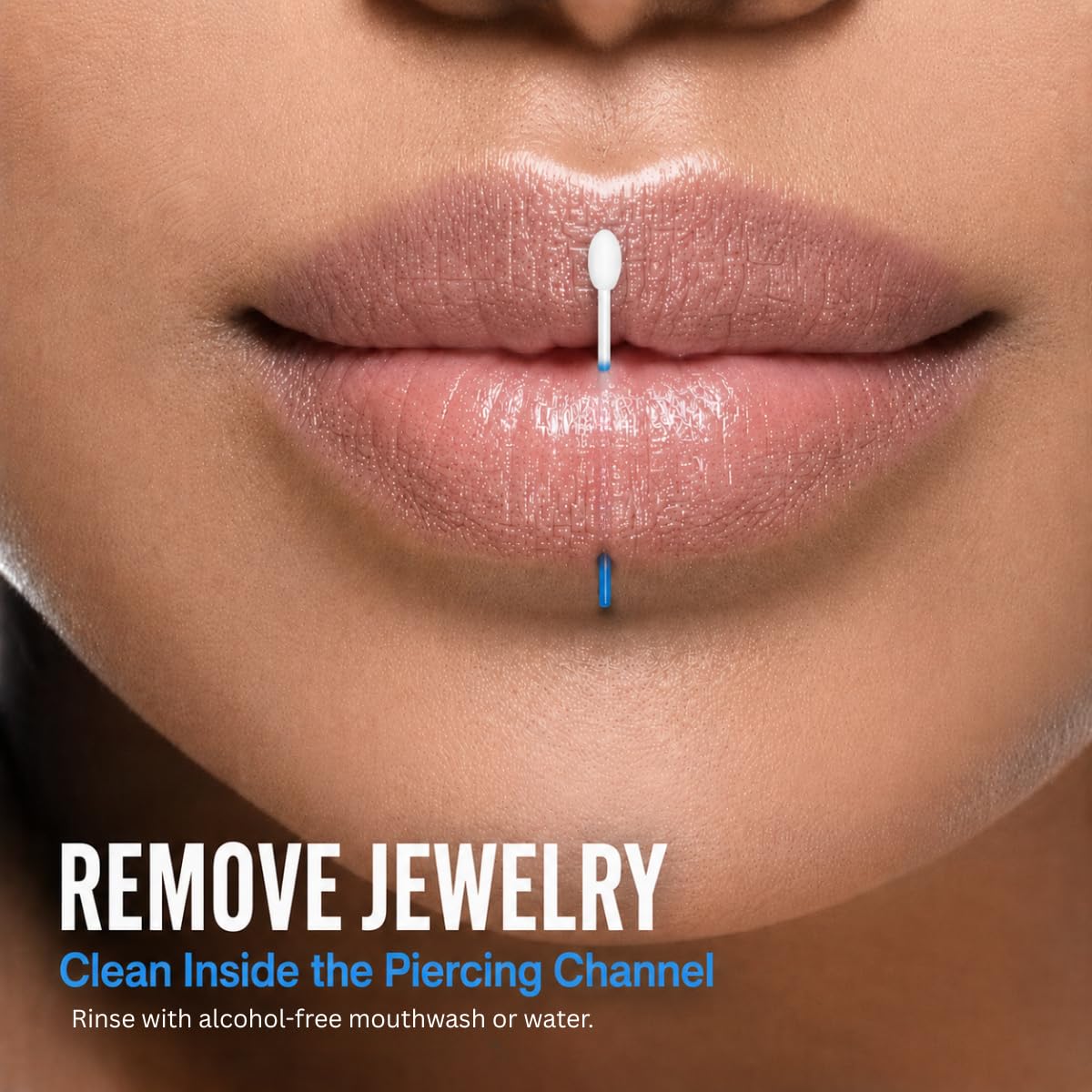 Insertable Piercing Cleaner for Ear, Nose & Body - 2 Count