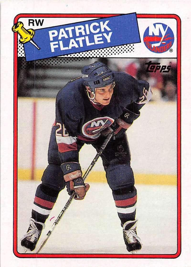 198889 Topps Hockey Set Break Two 191 Patrick Flatley New