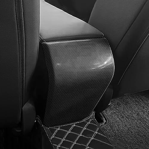 Miniatura 174 de Car Central Armrest Box Cover Decals for 2022 2023 2024 2025 Honda Civic 11th Gen Accessories ABS Carbon Fiber Interior Stickers