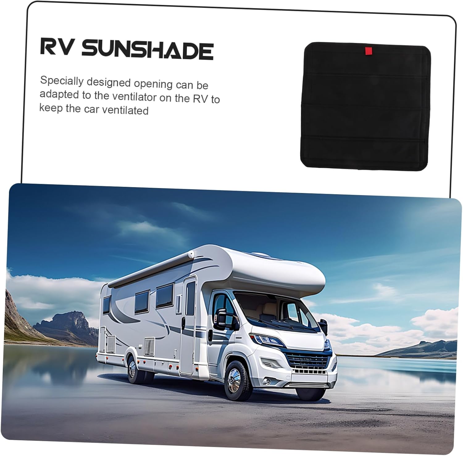 Rv Vent Shades Blackout Camper Window Sun Blocker Motorhome Windshield Sun Shade Protection Car Net Rv Window Cover Privacy Screen Ventilation Cover Skylight