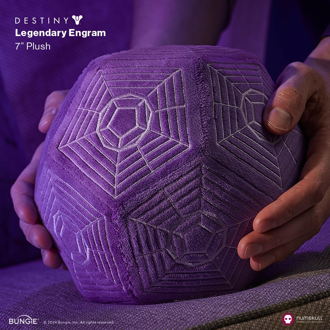 Numskull Peluche Ufficiale Engramma Leggendario Destiny 2 – Replica Morbida – Merchandise Ufficiale Destiny 2